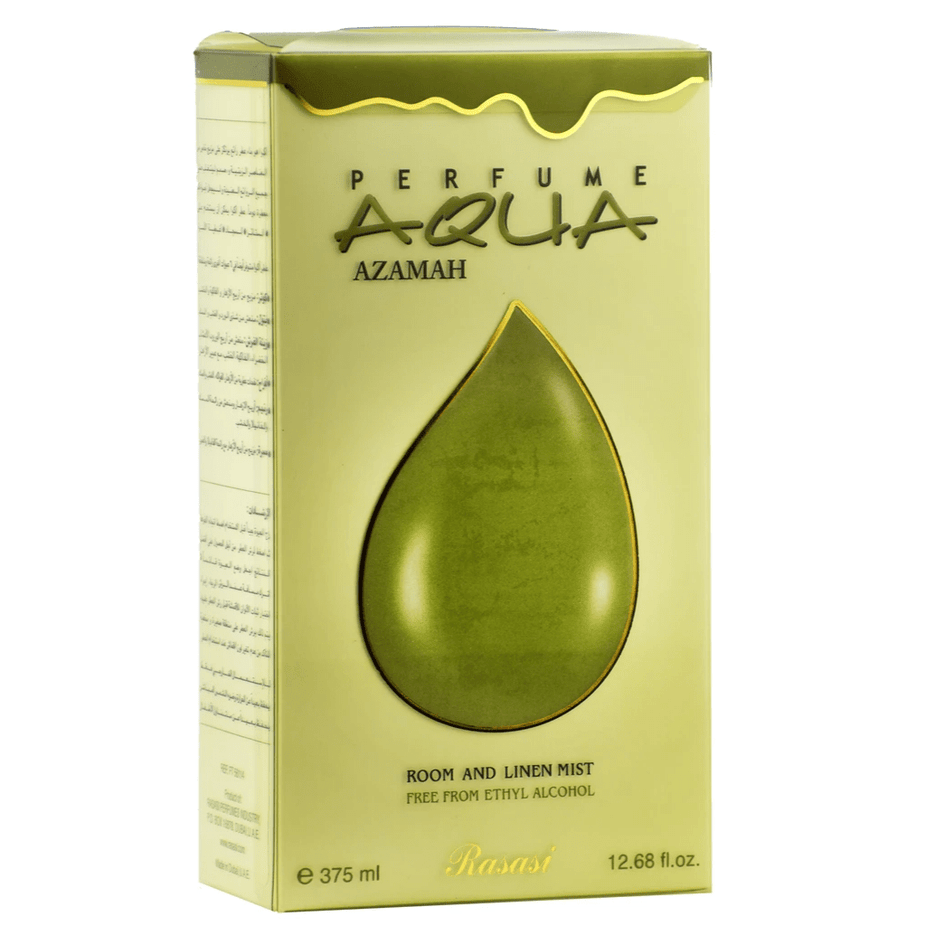 Aqua Azamah Air Freshener-375ml by Rasasi - Intense oud