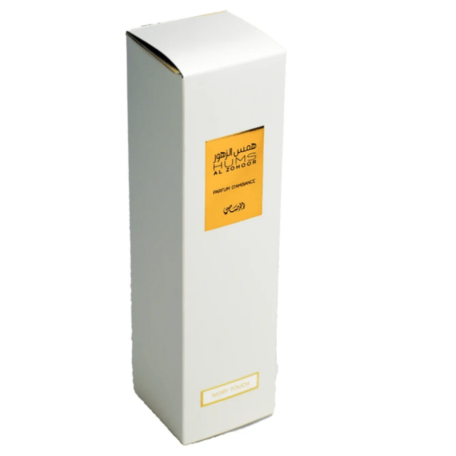 Hums Al Zuhoor Ivory Touch Air Freshener - 250 ML (8.4 oz) by Rasasi - Intense oud