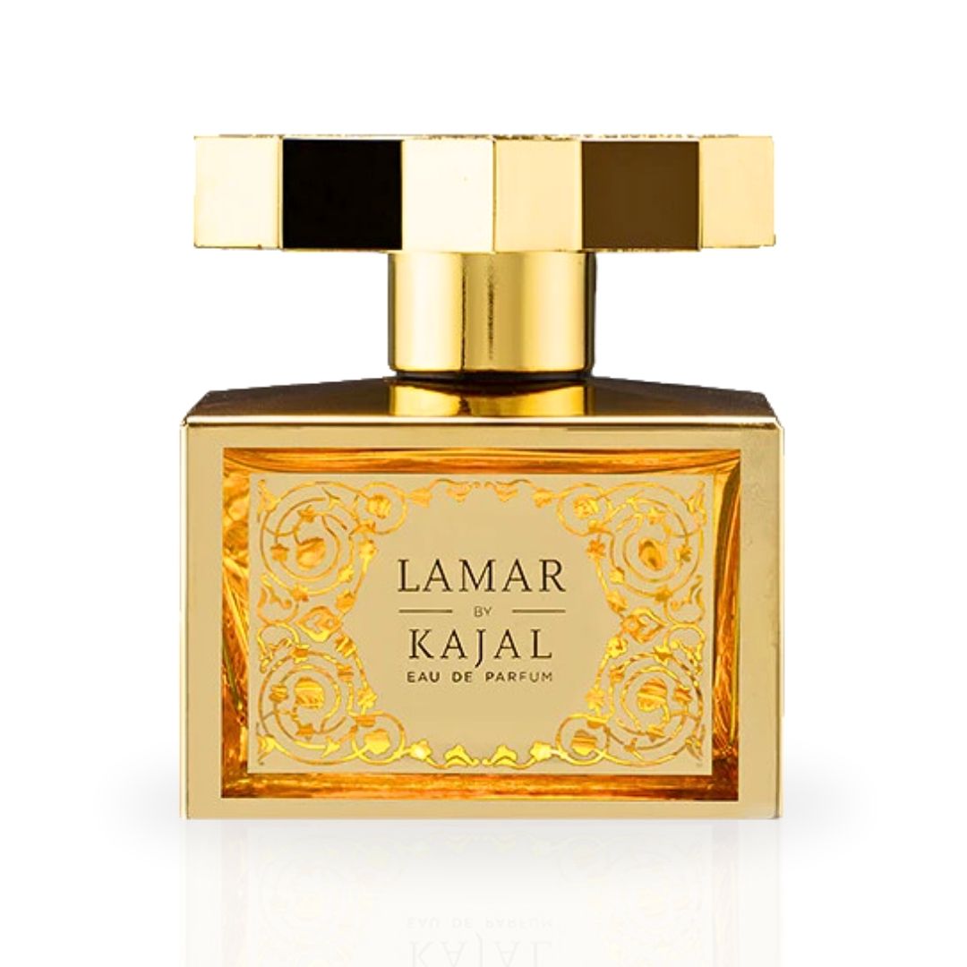 Lamar Eau De Parfum Spray 100ML (3.4 OZ) By Kajal | A Vibrant Fruity-Floral Fragrance With A Rich, Warm Woody Base.