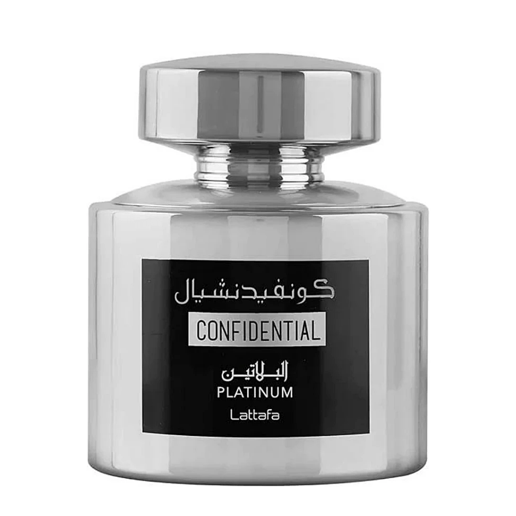 Confidential Platinum EDP - 100Ml by Lattafa - Intense oud