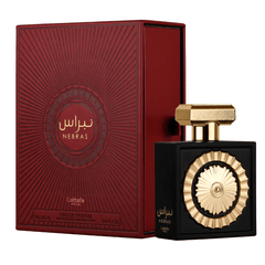 Nebras EDP 100ML (3.4 OZ) by Lattafa Pride & Yara Perfume Oil 10ML (0.34 OZ) by Ard Al Zaafaran. (ELEGANT BUNDLE) - Intense Oud