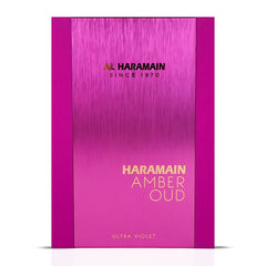 Amber Oud Ultra Violet Eau De Parfum Spray 120ML (4.0 OZ) By Al Haramain | A Mesmerizing Fusion Of Opulent Florals, Tantalizing Spice & Woody Warmth For An Alluring Finish.