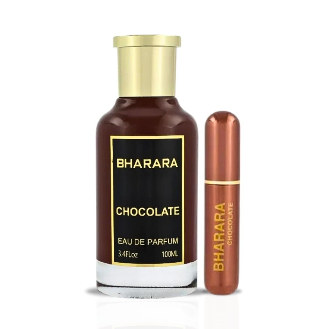 Bharara Chocolate EDP Spray 100ML (3.4 OZ) By BHARARA | A Rich Gourmand Masterpiece With Sweet Spice.