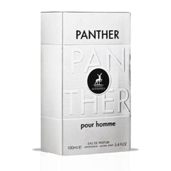 Panther Pour Homme Eau De Parfum Spray 100ML (3.4 OZ) By Maison Alhambra | Long Lasting, Citrusy, Fresh Spicy Fragrance.