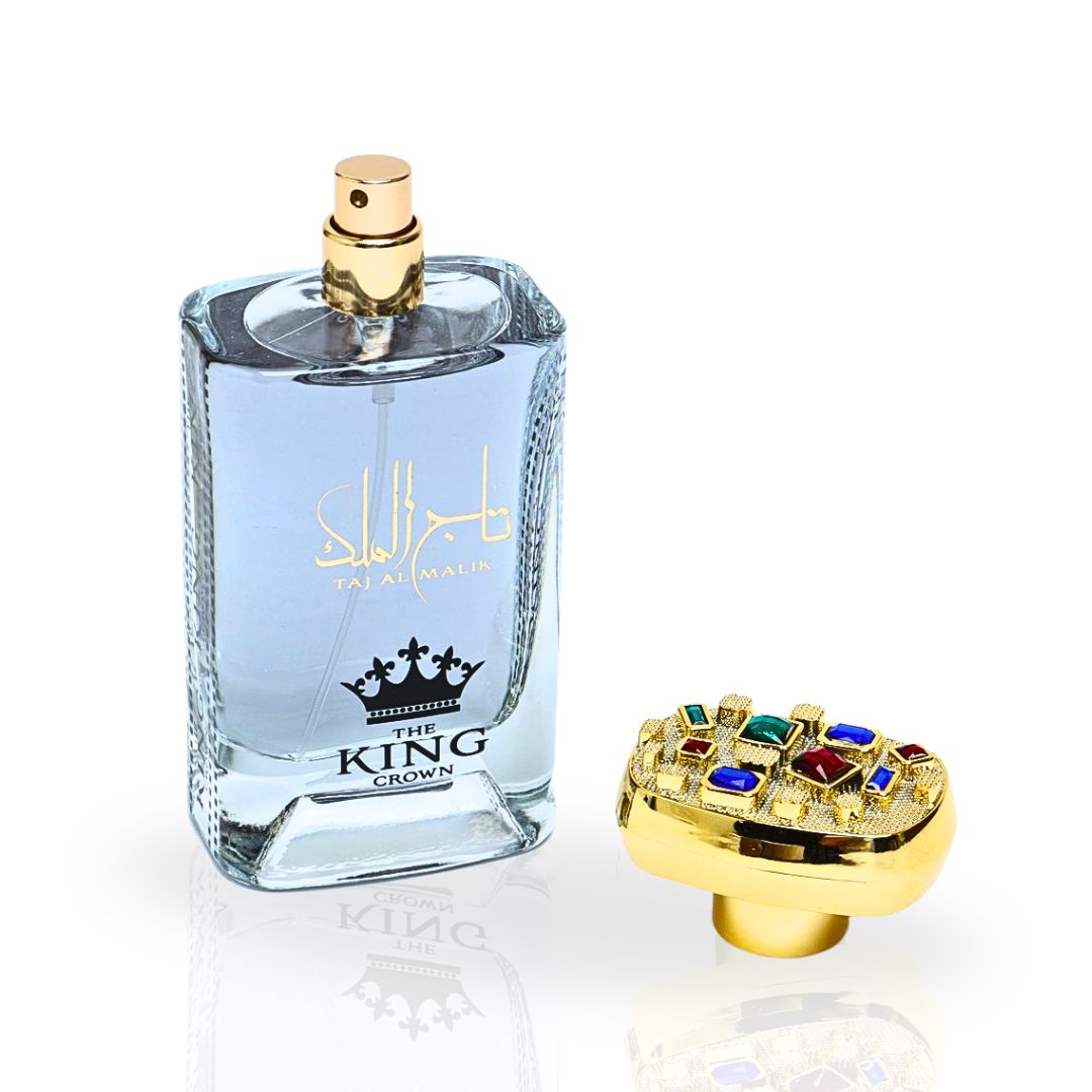 Taj Al Malik EDP Spray 100ML (3.4 OZ) By Ard Al Zaafaran | Experience The Allure Of This Warm Spicy & Floral Fragrance. - Intense Oud