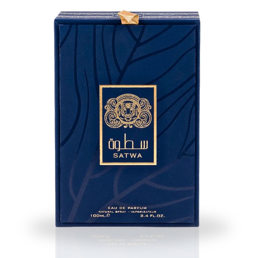 Satwa EDP Spray 100ML (3.4 OZ) By Ard Al Zaafaran | Long Lasting, Exquisite Blend Of Sweet & Sensual Essence. - Intense Oud