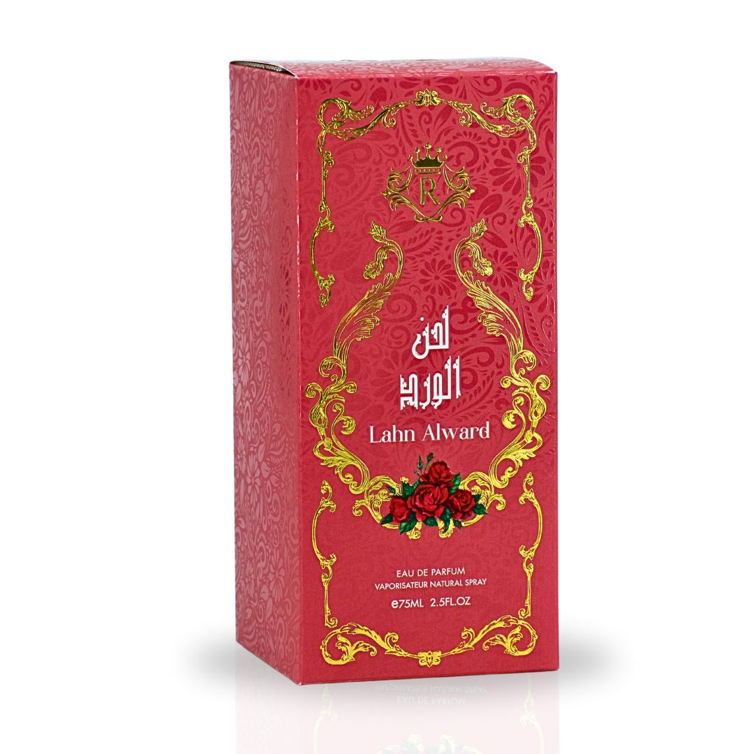 Lahn Alward EDP Spray 75ML (2.5 OZ) By RISALA | Long Lasting & Luxurious Blend Of Vibrant Florals. - Intense Oud