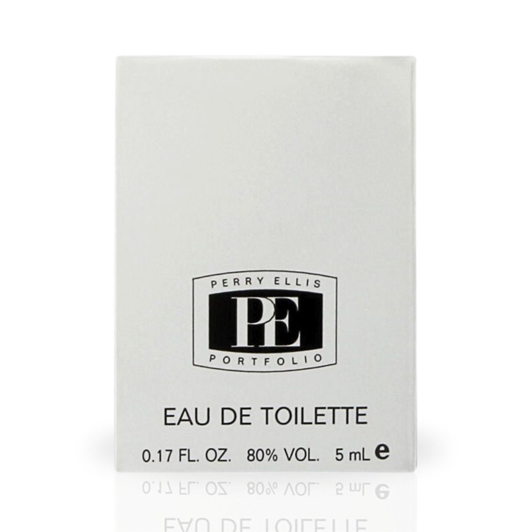 Portfolio For Men Cologne EDT 5ML (0.17 OZ) by Perry Ellis | Long Lasting & Luxurious, Fragrance Miniatures.