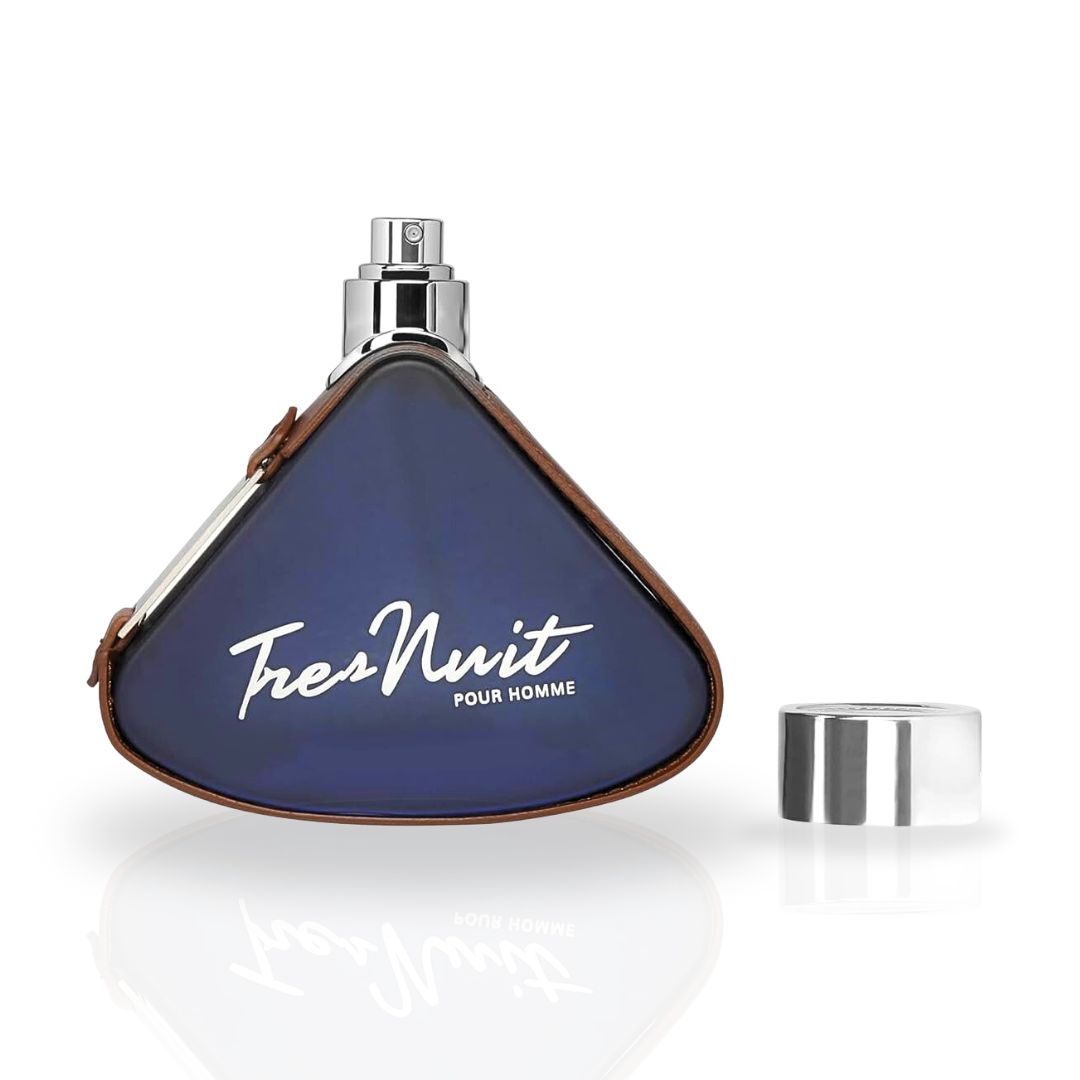 Tres Nuit Pour Homme EDP Spray 100ML (3.4 OZ) By Armaf | Experience The Timeless Luxury In Every Spray. - Intense Oud