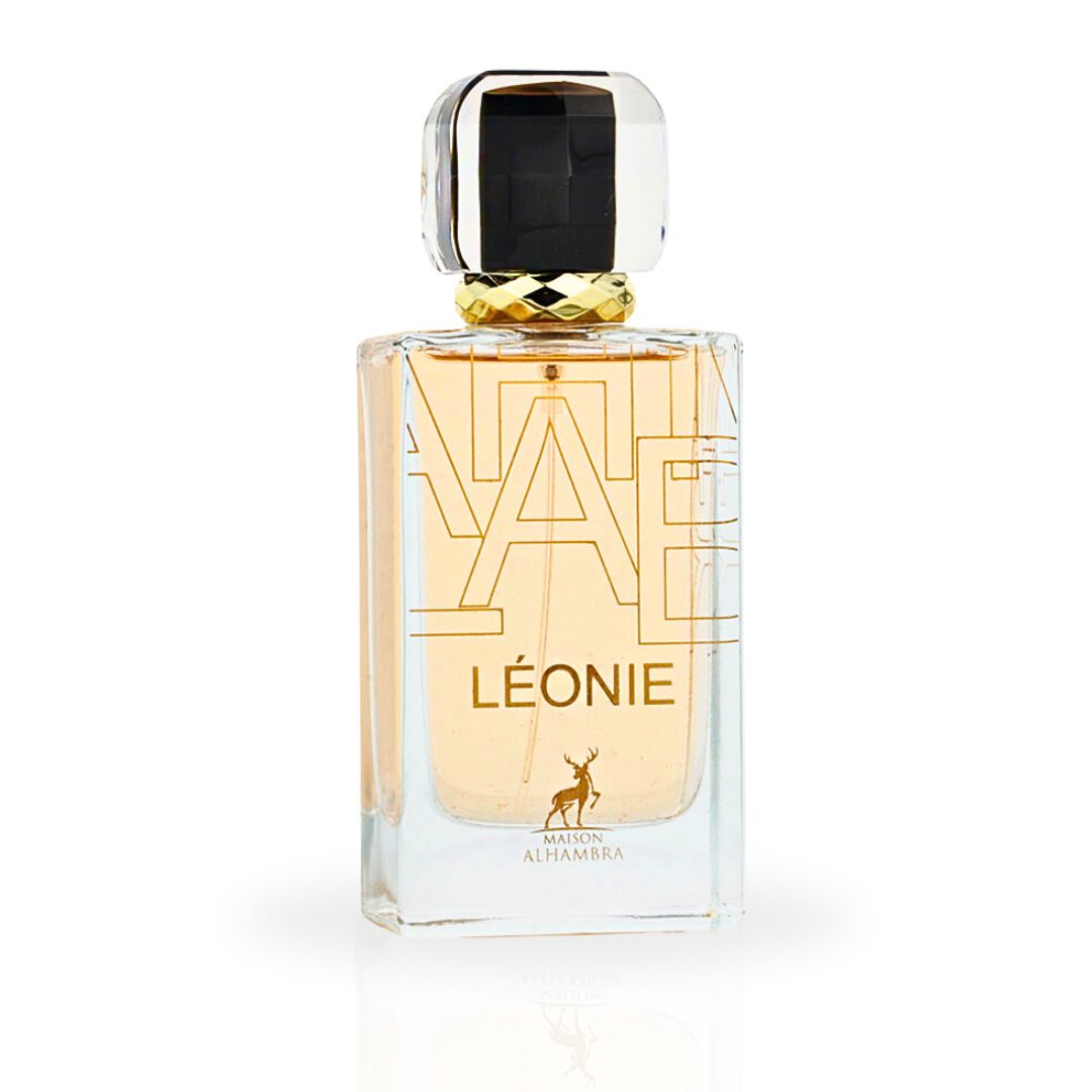 Léonie Eau De Parfum Spray 100ML (3.4 OZ) by Maison Alhambra | Long Lasting, Warm, Sensual, Enchanting Scent.