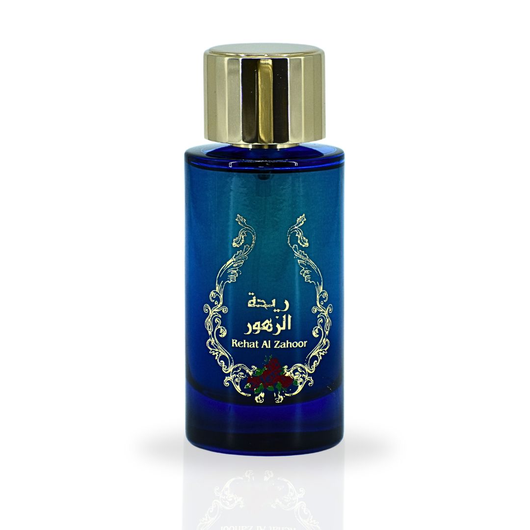 Rehat Al Zahoor EDP Spray 100ML (3.4 OZ) By RISALA | A Long Lasting Blend Of Intensely Sensual Aroma. - Intense Oud