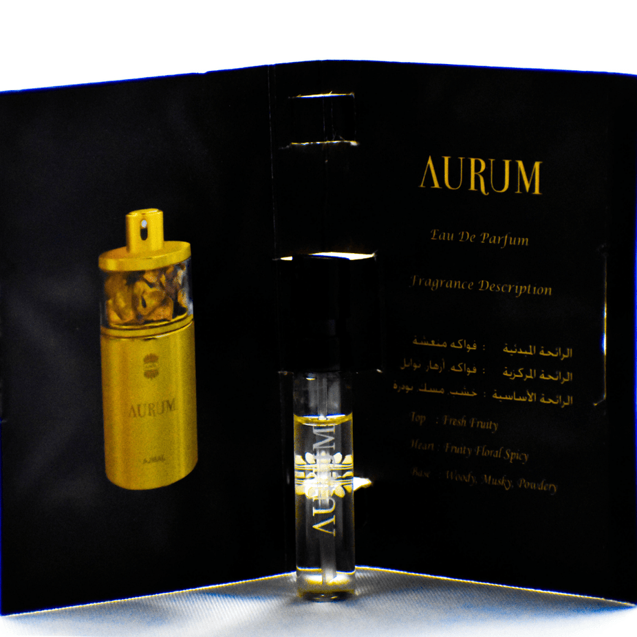 1 Aurum EDP Sample for Women - 1ML (0.05 oz) by Ajmal - Intense oud