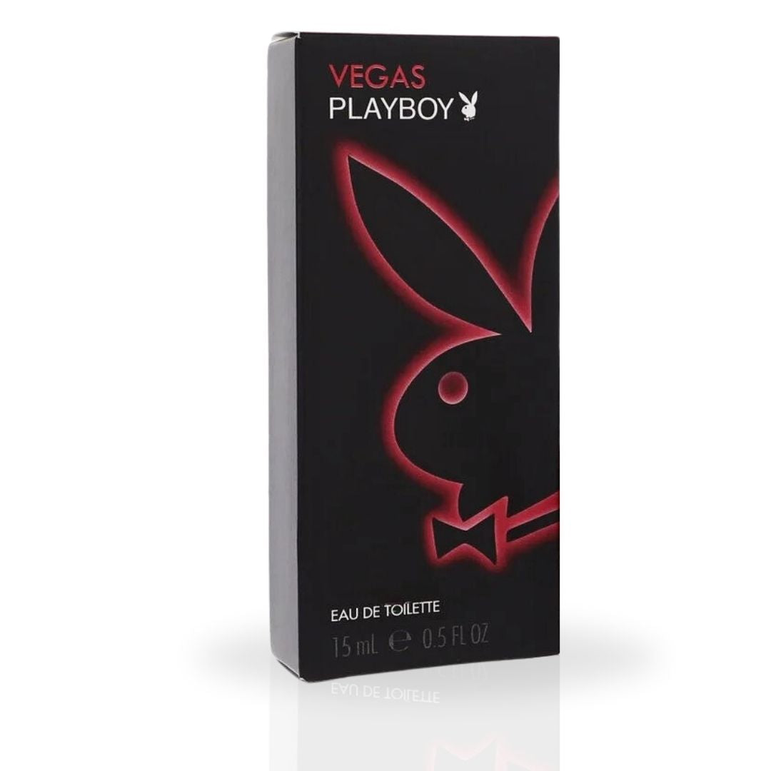 Vegas Playboy Cologne EDT 15ML (0.5 OZ) by Playboy | Long Lasting & Luxurious, Fragrance Miniatures.