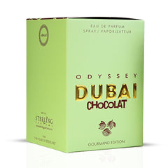 Odyssey Dubai Chocolat Gourmand Edition Eau De Parfum Spray 100ML (3.4 OZ) by Armaf | A Sweet, Nutty Blend of Coffee, Pistachio & Caramel with Rich Chocolate & Vanilla.