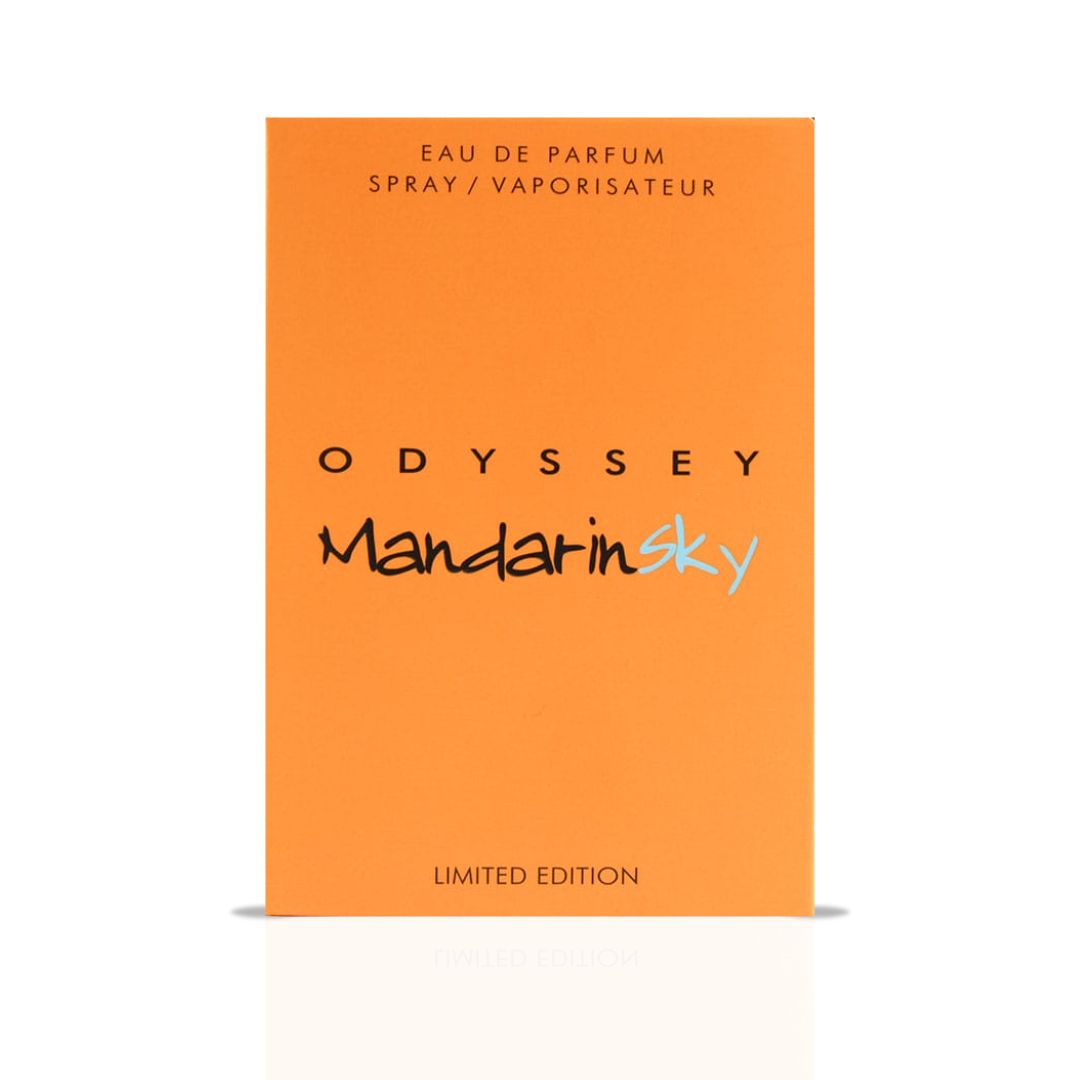 Odyssey Mandarin Sky Limited Edition EDP Spray 60ML (2.02 OZ) By Armaf | Long Lasting, Luxurious, Refreshing Aroma.