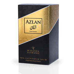 Azlan Pour Homme EDP Spray 100 ML (3.4 OZ) by Bonanza Satrangi - Intense Oud