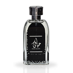 Hayaati For Men EDP Spray 100ML (3.4 OZ) By Ard Al Zaafaran | Long Lasting, Refreshingly Spicy & Woody Aroma. - Intense Oud