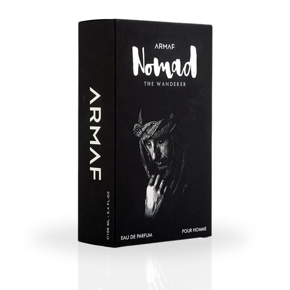 Nomad The Wanderer Pour Homme EDP Spray 100ML (3.4 OZ) By Armaf | Long Lasting & Luxurious Masculine Fragrance.