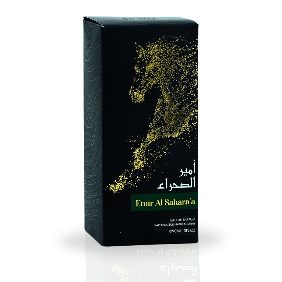 Emir Al Sahara'a EDP 90ML (3 OZ) By RISALA | Experience The Charm Of This Exquisite Aroma. - Intense Oud