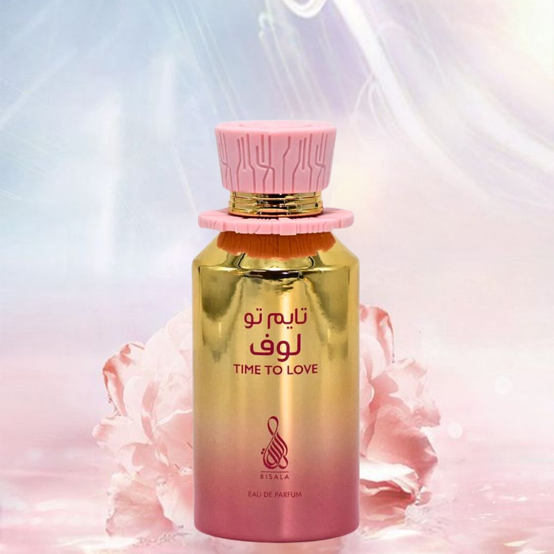 Time To Love & Risala Special Blend - EDP Sprays 100ML (3.4 OZ) By RISALA | Long Lasting, Exquisite Arabian Scents. (MYSTIC BUNDLE)