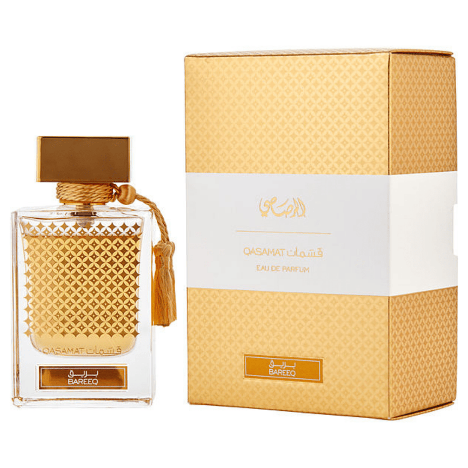 Qasamat Bareeq EDP - 65 ML (2.1 oz) by Rasasi - Intense oud