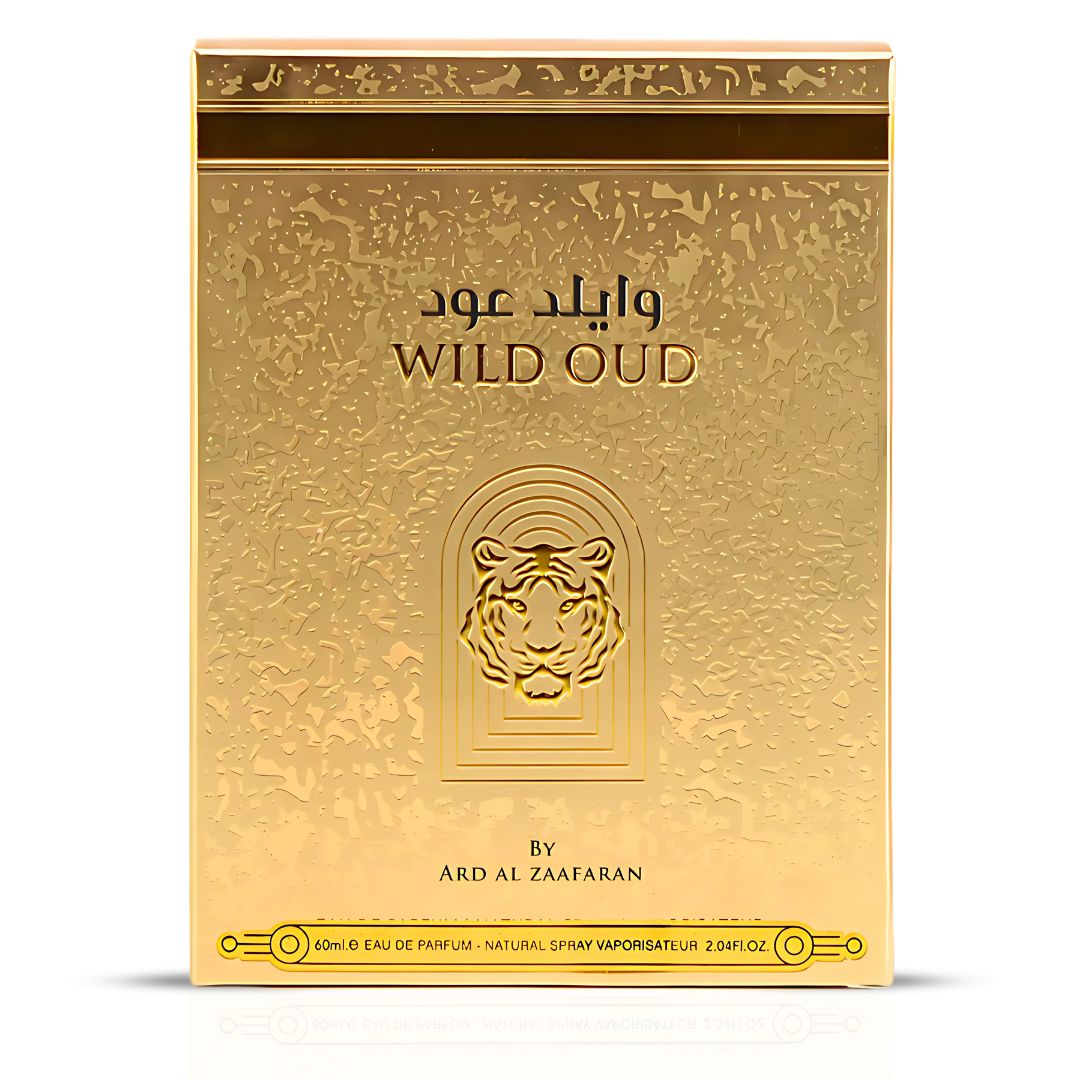 Wild Oud Eau De Parfum Spray 60ML (2.04 OZ) By Ard Al Zaafaran | A Bold Blend Of Spice, Creamy Sweetness & Smoky Woods.