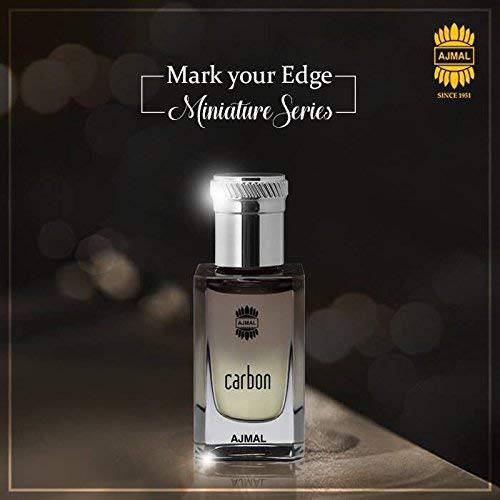 Carbon for Men Perfume Oil - 10 ML (0.3 oz) by Ajmal - Intense oud