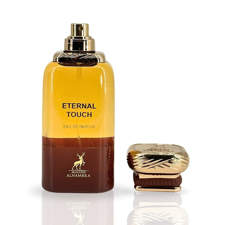 Eternal Touch EDP Spray 80ML (2.7OZ) by Maison Alhambra | Unleash Your Bold Essence with This Luxurious Fragrance.