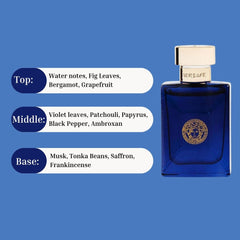 Versace Pour Homme Dylan Blue Cologne EDT 5ML (0.17 OZ) by Versace | Long Lasting & Luxurious, Fragrance Miniatures.