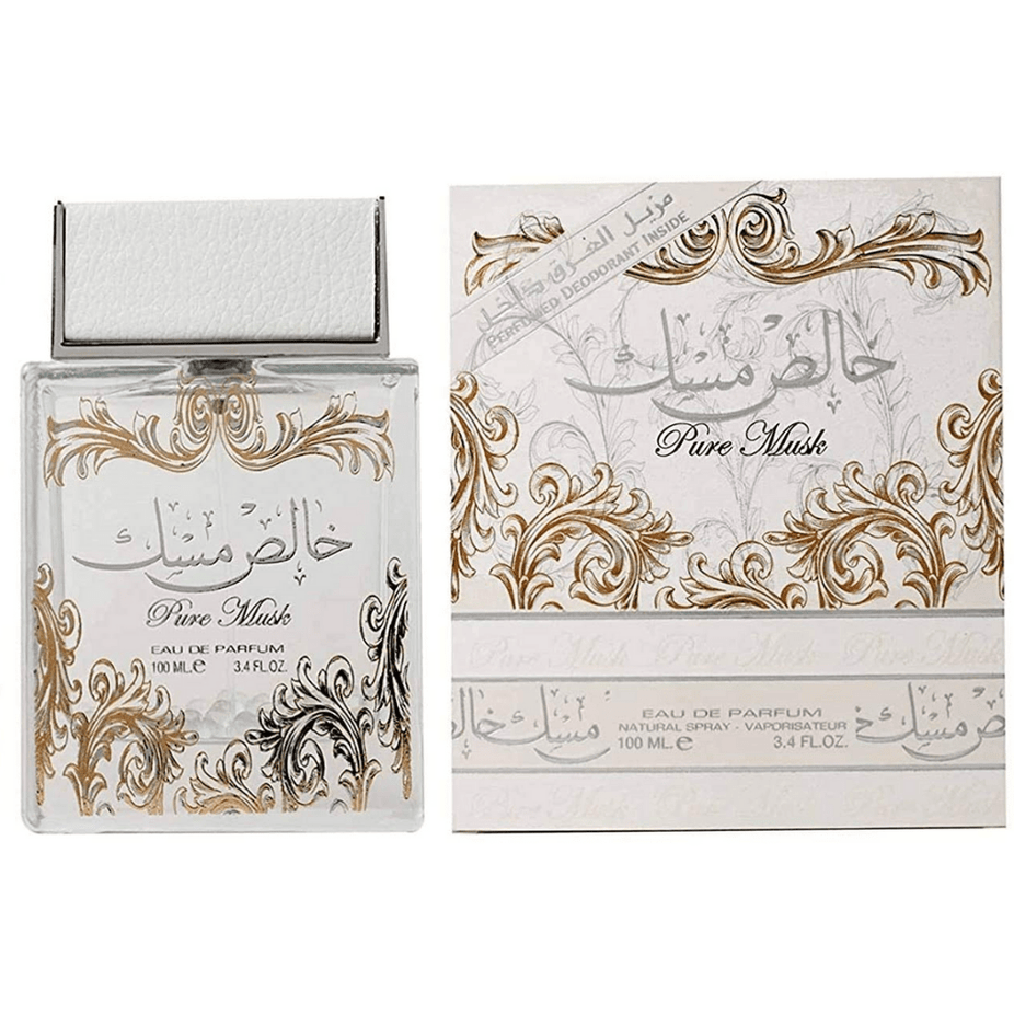 Pure Musk w/ DEO Unisex EDP - 100ML by Lattafa - Intense oud