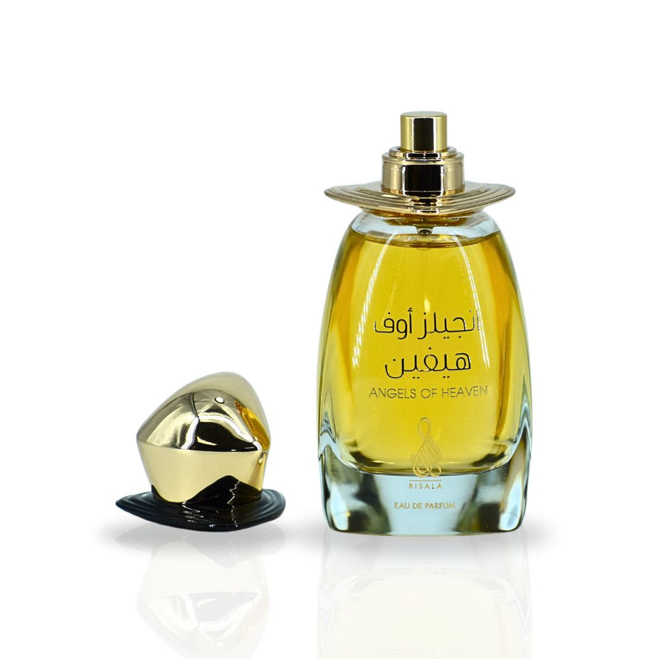 Angels Of Heaven EDP Spray 100ML (3.4 OZ) By RISALA | Immerse Yourself In The Opulent Blend Of Sweet & Spicy Scent. - Intense Oud