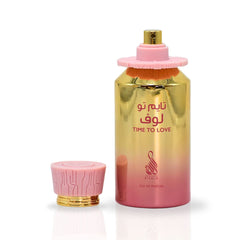 Time To Love EDP Spray 100ML (3.4 OZ) By RISALA | Immerse Yourself In The Luxurious Floral Elegance Of This Fragrance. - Intense Oud