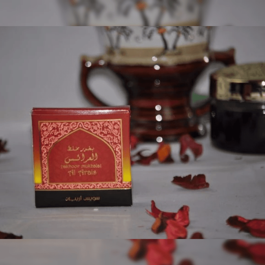 Bakhoor Mukhalat Al Arais - 40 GM (1.4 oz) by Swiss Arabian - Intense oud