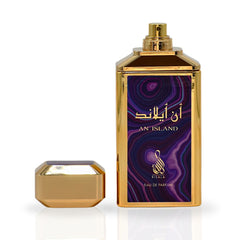 An Island EDP Spray 100ML (3.4 OZ) By RISALA | Experience The Fresh Coastal Vibes With This Luxurious Fragrance. - Intense Oud