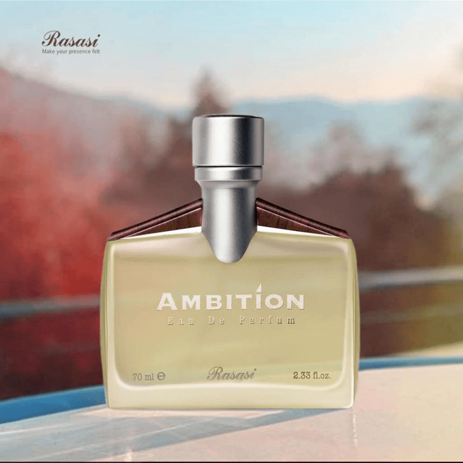 Ambition for Men EDP 70ml with DEO 150ml by Rasasi - Intense oud