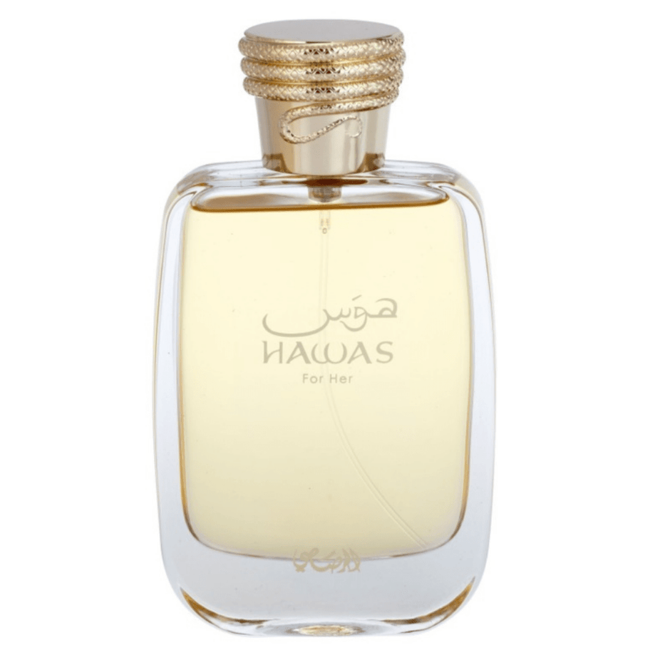 Hawas for Women EDP - 100 ML (3.4 oz) by Rasasi - Intense oud