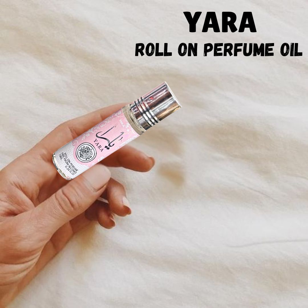 Yara EDP Spray 50 ML (1.7 OZ) & Yara Roll-On Perfume Oil CPO - 10ML (0.34 OZ) By Ard Al Zaafaran | Experience the Floral Elegance. (MAJESTIC BUNDLE)