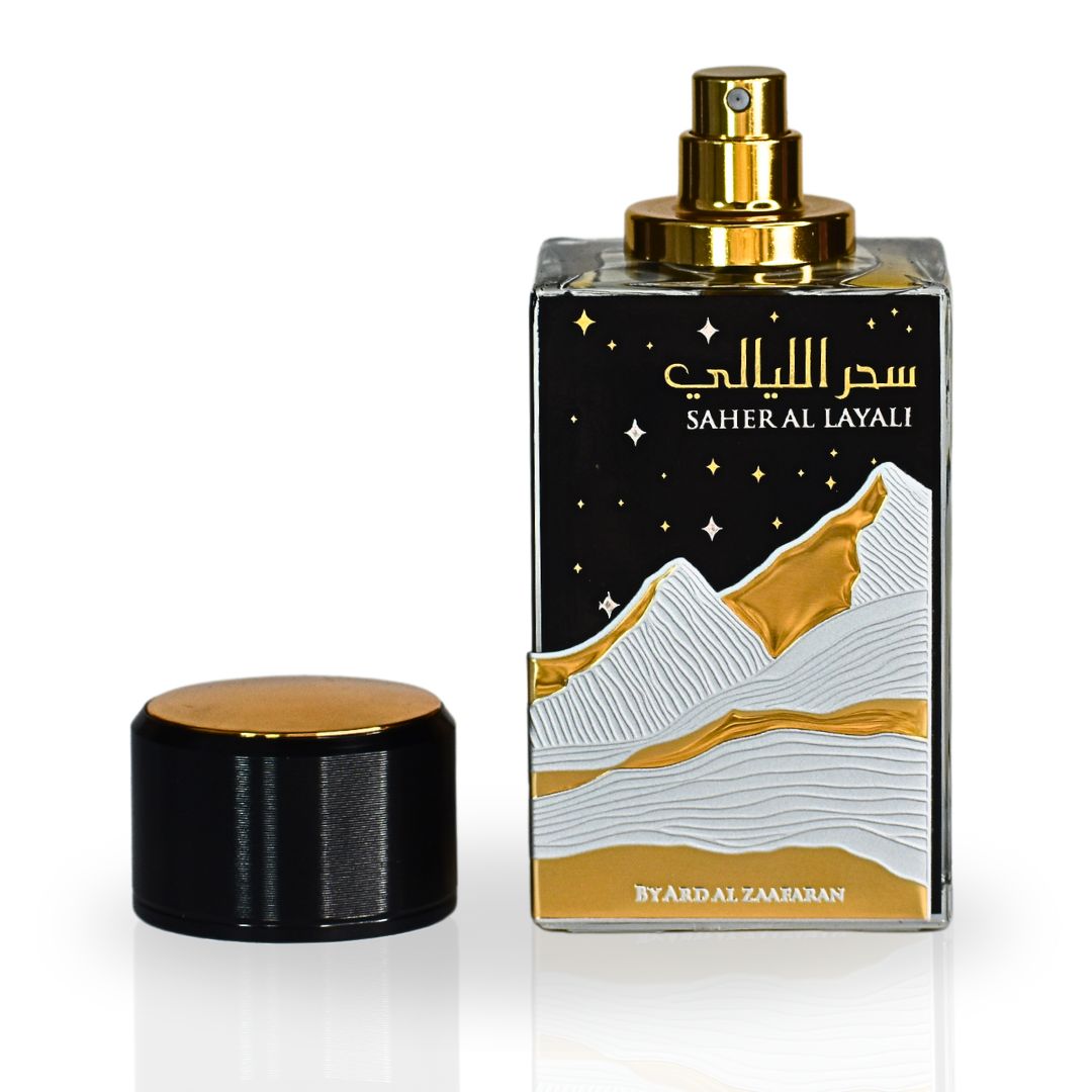 Saher Al Layali EDP Spray 100ML (3.4 OZ) By Ard Al Zaafaran | A Long Lasting Impression Of Elegance And Refinement. - Intense Oud