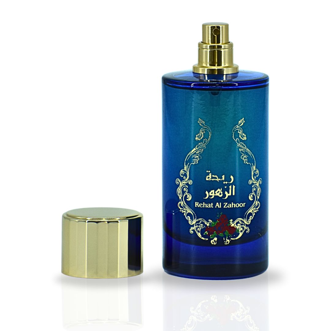 Rehat Al Zahoor EDP Spray 100ML (3.4 OZ) By RISALA | A Long Lasting Blend Of Intensely Sensual Aroma. - Intense Oud