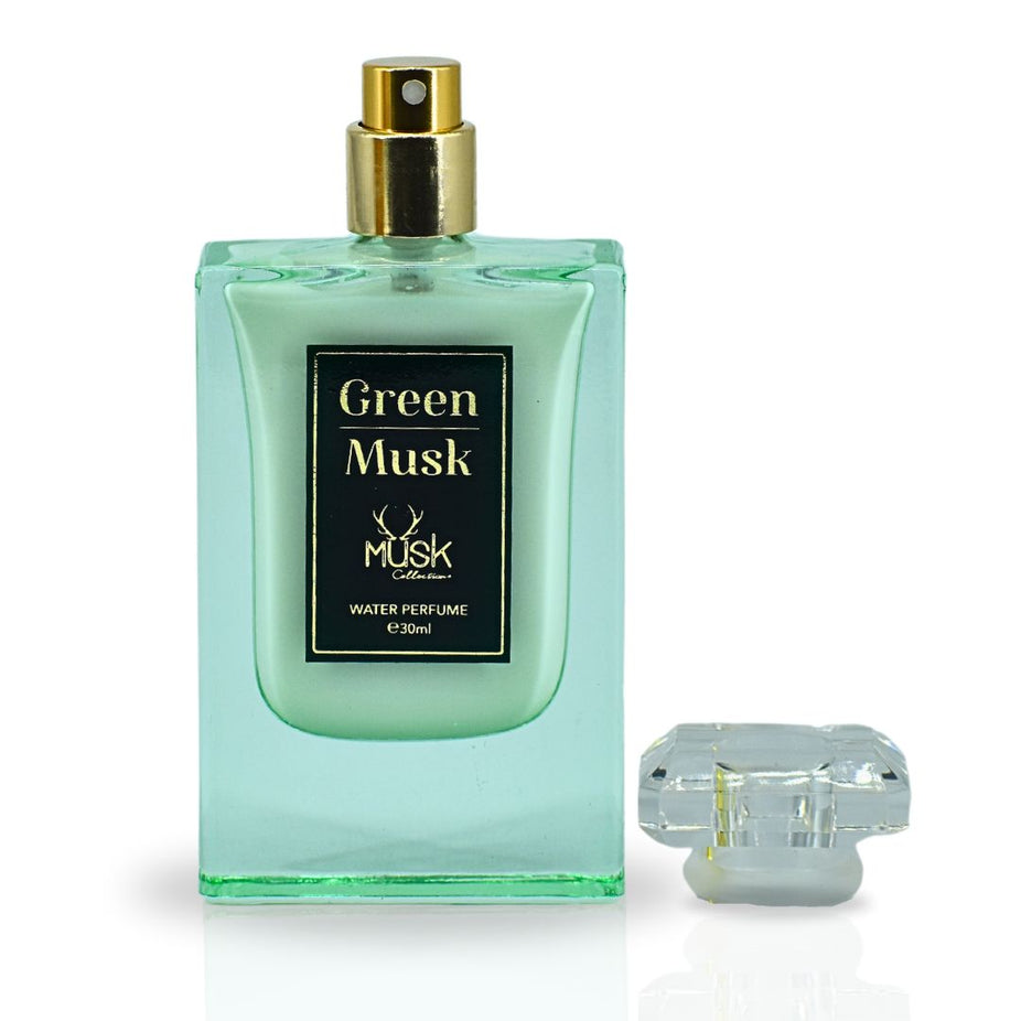 GREEN MUSK WATER PERFUME 30ML (1.01 OZ) By Hamidi | Delight Your Senses With The Invigorating Aroma. - Intense Oud