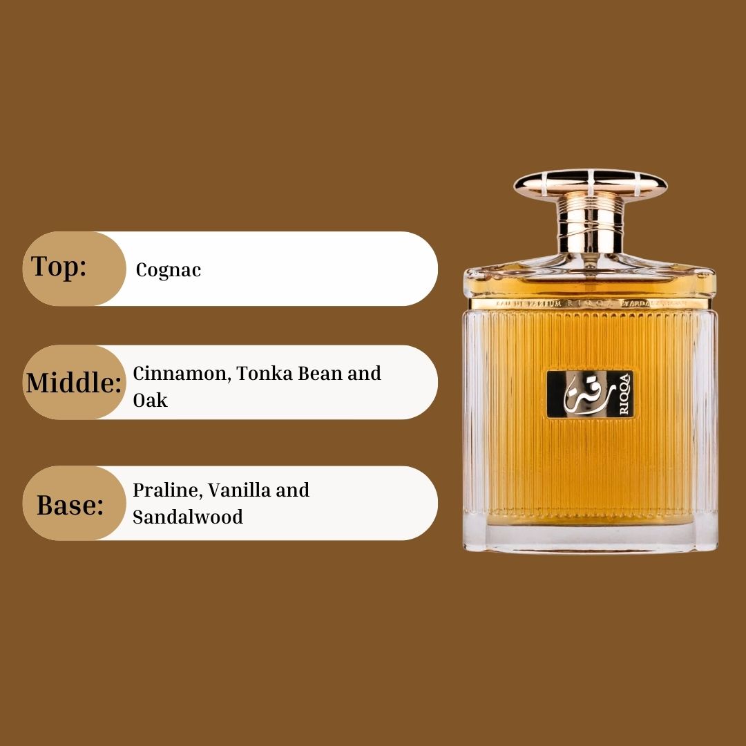 Riqqa For Unisex Eau De Parfum - 100ML (3.4Oz) By Ard Al Zaafaran