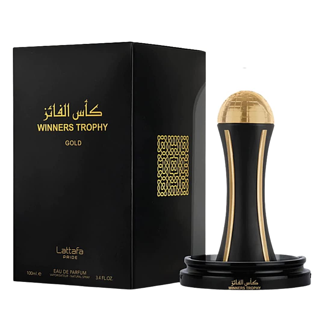 Winners Trophy Gold & Silver & Eternal Oud EDP-100ml | by Lattafa Perfumes - Intense oud