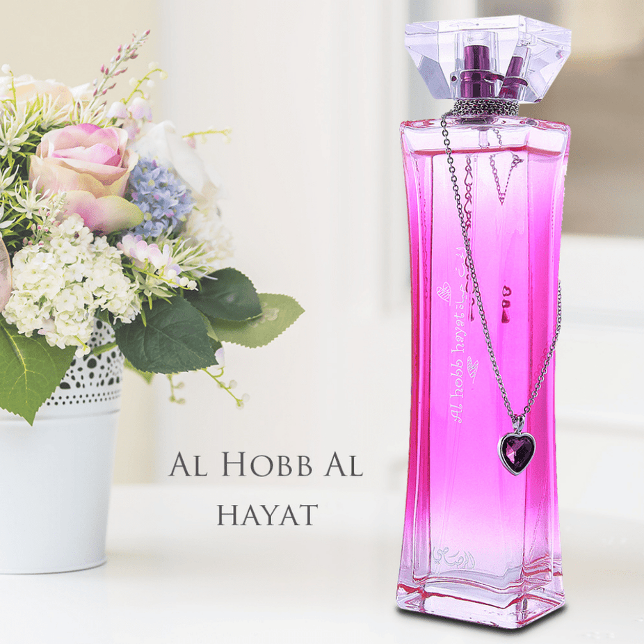 Al Hobb Hayat for Women EDP-100ml by Rasasi - Intense oud