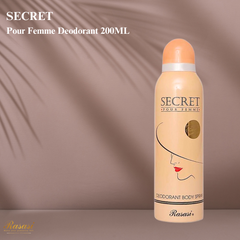 Secret Pour Femme Deodorant Body Spray, 200ml By RASASI