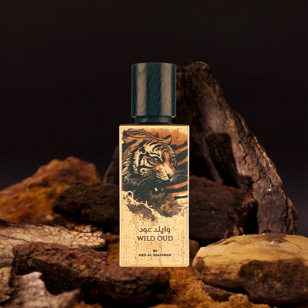 Wild Oud Eau De Parfum Spray 60ML (2.04 OZ) By Ard Al Zaafaran | A Bold Blend Of Spice, Creamy Sweetness & Smoky Woods.