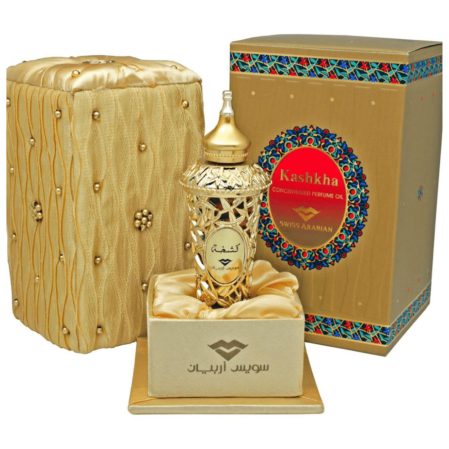 Kashkha Perfume Oil - 20 ML (0.7 oz) by Swiss Arabian - Intense oud