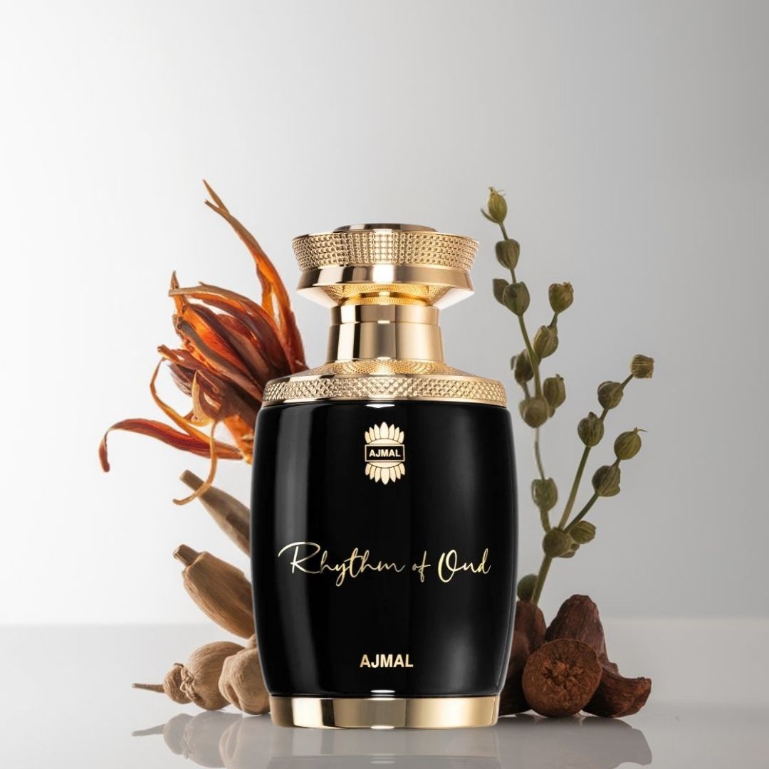 Rhythm of Oud EDP Spray 75ML (2.5 OZ) by AJMAL | Long Lasting, Luxurious, Exotic, Sensual, Signature Scents.