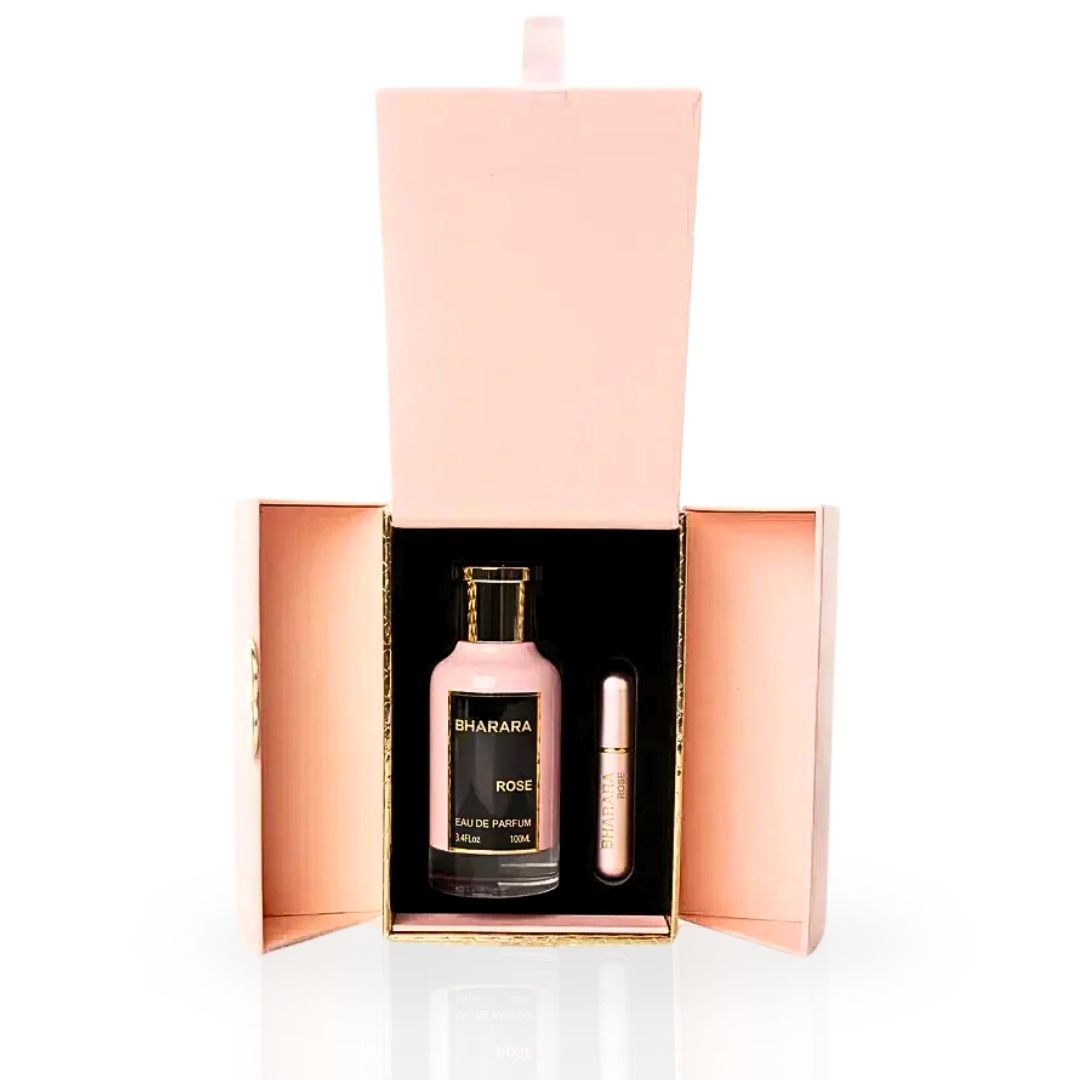 Bharara Rose EDP Spray 100ML (3.4 OZ) by BHARARA | Long Lasting, Luxurious, Floral, Timeless Fragrances.