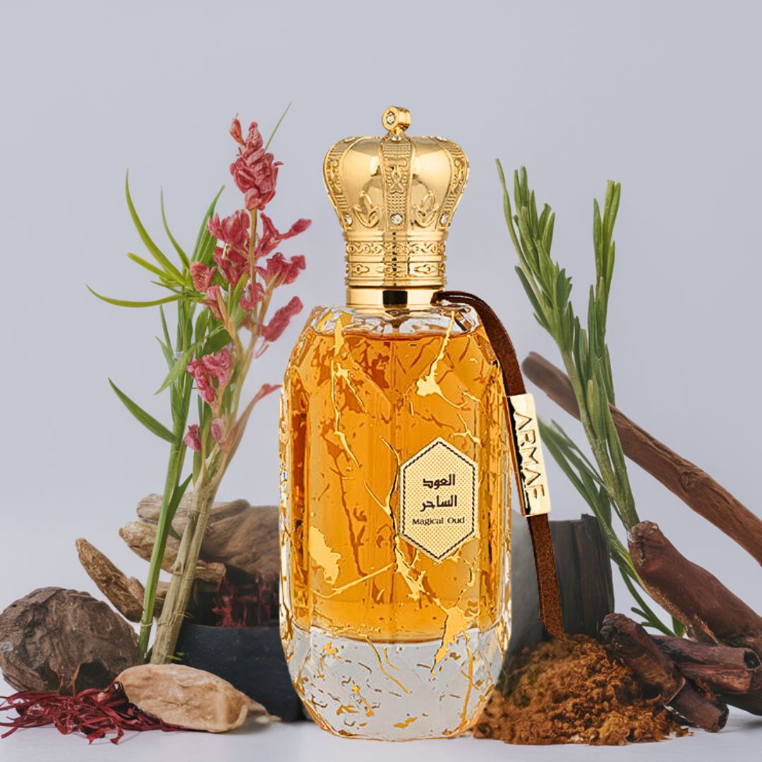 Armaf Eter Magical Oud EDP Spray 100ML (3.4 OZ) By Armaf | A Harmonious Blend of Vibrant Spices, Florals, Woody Elements.