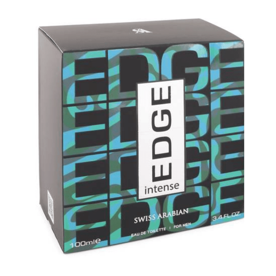 Edge Intense for Men EDT- 100 ML (3.4 oz) by Swiss Arabian - Intense oud